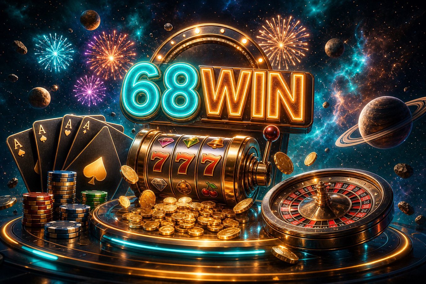 Ảnh bìa game Sugar Rush trên nền tảng 68WIN với tông màu ngọt ngào